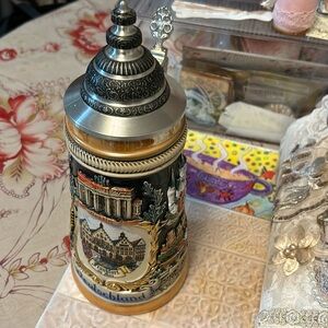 Vintage Zoller & Born Ltd. Edition Deutsch. Beer Stein. Hand No# 1662.